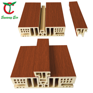 compositefir prueba Fácil instalación <span class=keywords><strong>de</strong></span> marco <span class=keywords><strong>de</strong></span> puerta impermeable pintura <span class=keywords><strong>interior</strong></span> <span class=keywords><strong>de</strong></span> pvc o laminuate marco <span class=keywords><strong>de</strong></span> la puerta - Product Image 2
