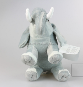 Peluche elefante giocattoli per bambini farciti elefante grigio giocattoli elefante morbido vendita diretta in fabbrica tessuto ecologico - Product Image 2