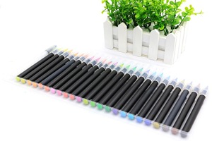 Prime 48 couleurs Aquarelle Brosse Douce Stylo-Flexible Pointe Peinture Brosse, Coloration de l'eau Marqueur Stylos - Product Image 6