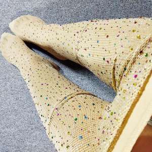 <span class=keywords><strong>Collant</strong></span> a Rete con Diamanti Sexy da Donna 2025, Taglie Forti, Calze a Rete Multicolore con Strass, <span class=keywords><strong>Collant</strong></span> <span class=keywords><strong>Lucidi</strong></span> e Brillanti - Product Image 6