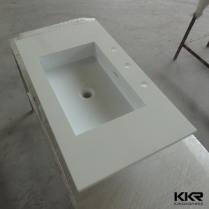 <span class=keywords><strong>Bianco</strong></span> quarzo ripiani in <span class=keywords><strong>marmo</strong></span> artificiale <span class=keywords><strong>cucina</strong></span> top - Product Image 4