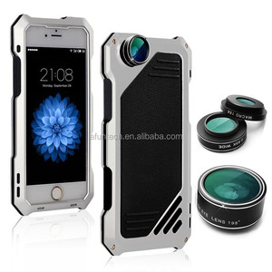 Envío de la gota caja del teléfono metal teléfono cubierta con lente <span class=keywords><strong>ojo</strong></span> de <span class=keywords><strong>pez</strong></span> para <span class=keywords><strong>iPhone</strong></span> 6 S - Product Image 1
