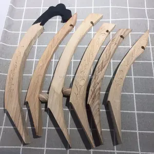 DIYの伝統的なアーチェリーの弓作り素材木製の弓のハンドルと弓のシヤ