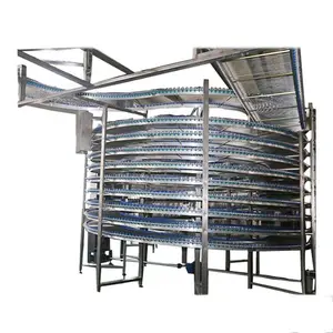 Cina Pemasok Lantai Berdiri Roti Hamburger Roti Spiral Pendingin TowerChina Supplier AC Floor Standing Cooler Roti