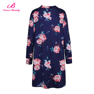 Al por mayor S-3XL <span class=keywords><strong>Womens</strong></span> Boho irregular de manga larga abrigo kimono <span class=keywords><strong>cardigans</strong></span> casual coverup tops Outwear - Product Image 6