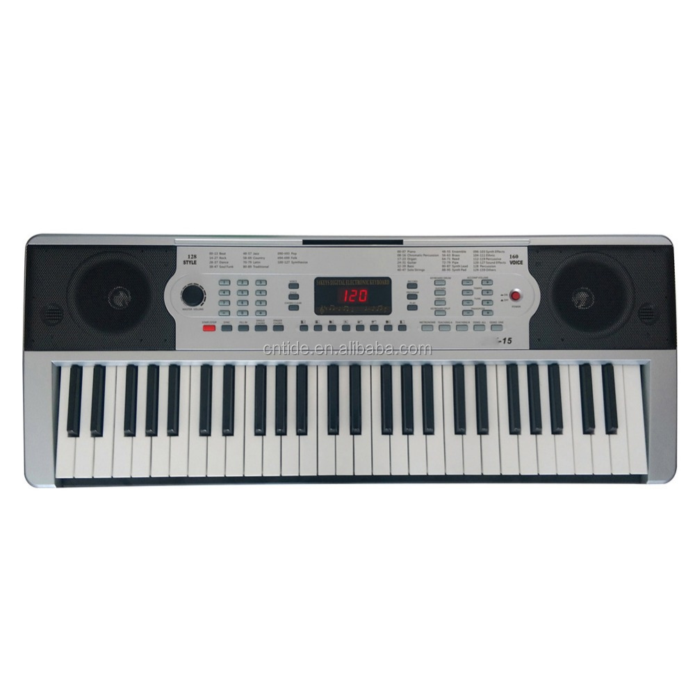 Стандартная электронная клавиатура для пианино, 54 клавиши