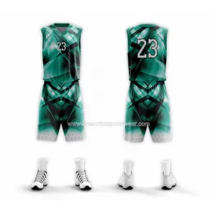 Aanpassen basketbal training apparatuur jerseys groothandel dye sublimatie mens beste basketbal jersey uniform ontwerp 2019