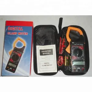 FRANKEVER professional DT266 ac dc digital power Electronic clamp meter multimeter resistance tester