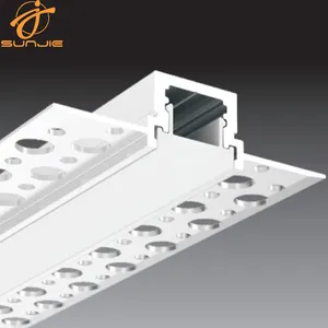 ALP6212 합금 알루미늄 프로파일 led recessed 장착 젖빛 커버