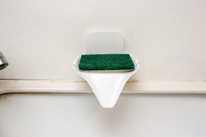 Adjustable Plastic and Pure <b>Sponge</b> Eco-Friendly Hook Type Tray <b>Organizer</b> for Hand Tools and <b>Soap</b> Holder <b>Kitchen</b> & Bathroom Use - Product Image 4