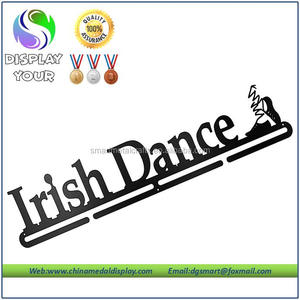 Irlandés bailarín medalla suspensión medalla deporte display hanger para bailarín baile irlandés medalla titular - Product Image 1