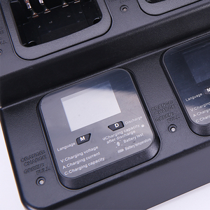 Có thể thay thế khe cắm loại đa đơn vị Walkie Talkie thông minh thông minh pin sạc với hiển thị cho Motorola cho hytera - Product Image 5