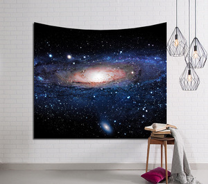 Drop Ship 130*150cm Galaxy <span class=keywords><strong>Tapisserie</strong></span> murale suspendue Hippie Retro Yoga Beach Mat Wholesale Custom Tapisseries - Product Image 3
