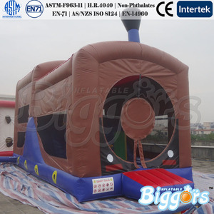 el placer de tren <span class=keywords><strong>casa</strong></span> de brinco inflables para los chiquillos - Product Image 2