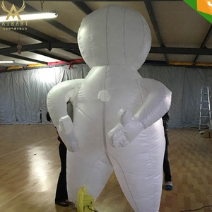 Tùy Chỉnh Thực Hiện Quần Áo <span class=keywords><strong>Inflatable</strong></span> <span class=keywords><strong>Ball</strong></span> Shape Trang Phục/Ánh Sáng Fat Costume Với Ánh Sáng - Product Image 4