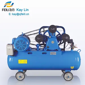 Luchtcompressor Dubbele Zuiger 5hp Beijing 2008 Kiezen Feili Riem Luchtcompressor