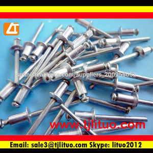 remaches remaches <span class=keywords><strong>de</strong></span> <span class=keywords><strong>metal</strong></span> galvanizado <span class=keywords><strong>de</strong></span> aluminio - Product Image 1