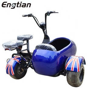 Moda no plegable V/60 V/72 V 1000 W <span class=keywords><strong>3</strong></span> <span class=keywords><strong>ruedas</strong></span> Scooter Eléctrico para adultos bicicleta eléctrica kit <span class=keywords><strong>de</strong></span> conversión <span class=keywords><strong>ciclomotor</strong></span> por - Product Image 3