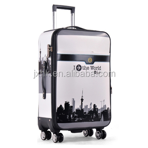 2017 eminente alta calidad pu bolsas de equipaje trolley caso del recorrido - Product Image 4