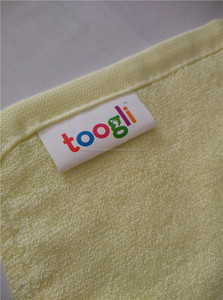 <span class=keywords><strong>Bio</strong></span> bambou bébé débarbouillette personnaliser serviette soins étiquette - Product Image 3