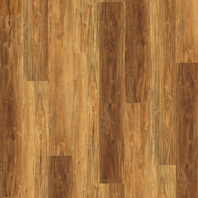 Plancher jaune foncé de PVC
