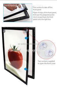 Cadre photo personnalisé <span class=keywords><strong>à</strong></span> led, boîte lumineuse pour <span class=keywords><strong>menu</strong></span> de restaurant - Product Image 3