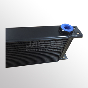 16 ROW <span class=keywords><strong>AN</strong></span>-10AN Universal Aluminium Motor Getriebeölkühler schwarze - Product Image 1