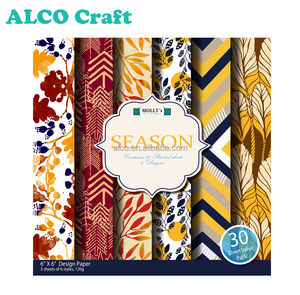 120G Thiết kế mùa thu tấm in scrapbooking Giấy Thủ Công giấy - Product Image 3