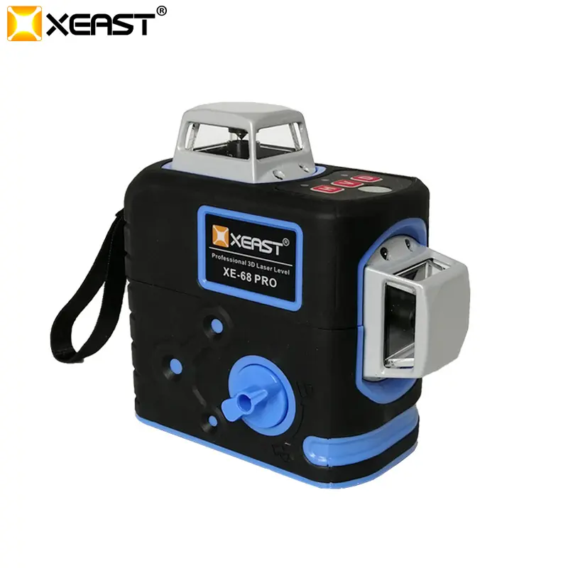 2023 XEAST 12 lines 3D Laser Level Red/Green Laser 360 Horizontal Vertical Cross Line XE-68 Pro Series