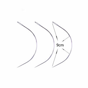 AliLeaderเข็มถักผมรูปร่างตัวC,เครื่องมือจัดแต่งทรงผมด้วยด้ายโค้งสำหรับผมแนวบราซิล - Product Image 4