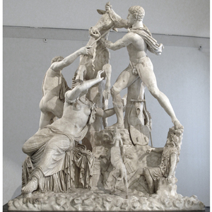 Escultura de <span class=keywords><strong>Toro</strong></span> de Mármol <span class=keywords><strong>Blanco</strong></span>, Estatua de <span class=keywords><strong>Toro</strong></span> de Piedra - Product Image 3