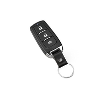 Télécommande à 3 boutons avec code d'apprentissage et code fixe pour porte de garage