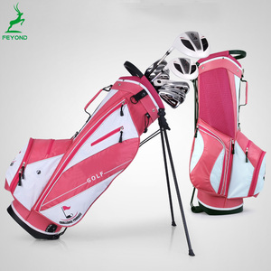 Oem Op Maat Gemaakte Hoge Kwaliteit Mannen Staan Golftas Rode Nylon Golftas - Product Image 4