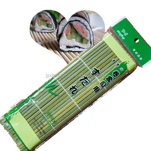 Alfombrilla enrollable de bambú <span class=keywords><strong>para</strong></span> comida, de piel verde, alta calidad - Product Image 4