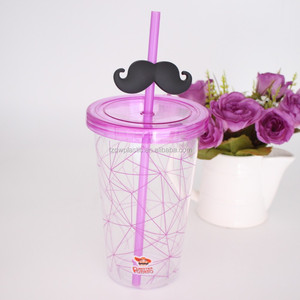 Copco 22oz Regalo di Promozione A Parete Singola tazza di Paglia Di Plastica Tumbler