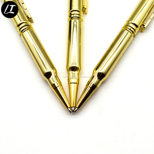 Cobre nuevo diseño 2018 color latón metal pluma bala tubo grueso plumas - Product Image 4