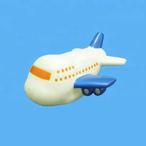 ไวนิลพีวีซีพลาสติกบีบอาบน้ำเครื่องบินของเล่นขนส่งของเล่น