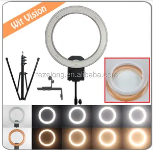 Best seller Diva Anello di luce NanGuang specchio per il trucco di bellezza Venus V24C anello eyelight LED selfie anello di luce luce di riempimento