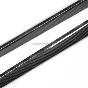 De fibra de carbono del lado del coche faldas para <span class=keywords><strong>Jaguar</strong></span> <span class=keywords><strong>XE</strong></span> 2015 de 2016 - Product Image 6