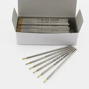 Metall stift silber tinte refill stift, für leder kennzeichnung