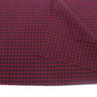 Rouge à carreaux coton textile 100% coton tissu pour chemise