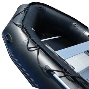 Bateau gonflable Portable en océan de 4.7m, radeau pneumatique, robuste, avec sol en aluminium - Product Image 4