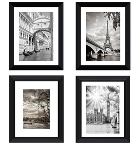 China Wholesale Hotel Artwork Supplier Custom Canvas Painting Wall Art <strong>A3</strong> Picture <strong>Frame</strong> <strong>Black</strong> White Wall Mounted Photo <strong>Frame</strong> - Product Image 5