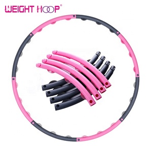 Aros con Peso de Diseño Único, Patentados, de Espuma Colorida para Gimnasia, 100 cm de Diámetro, <span class=keywords><strong>Aro</strong></span> con Peso para <span class=keywords><strong>Yoga</strong></span>, Fitness y Pérdida de Peso - Product Image 2