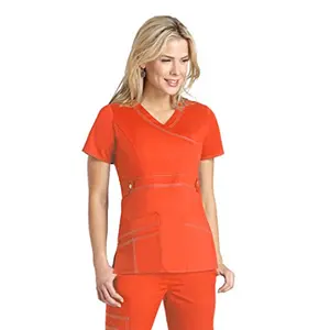 New style nurses uniform design pictures 100% cotton for hospital xhy support oem customized