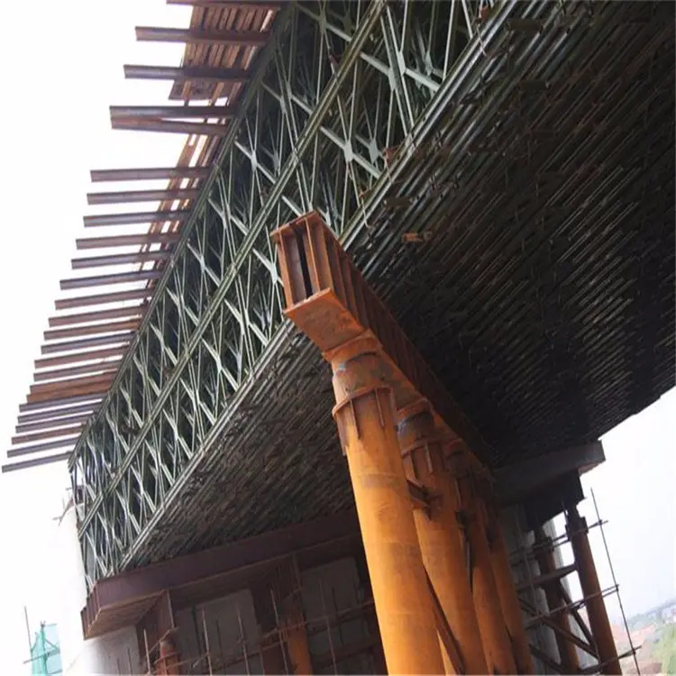 Doppio piani assemblato in acciaio ponte temporaneo/personalizzato struttura in acciaio veloce temporaneo super bailey ponti