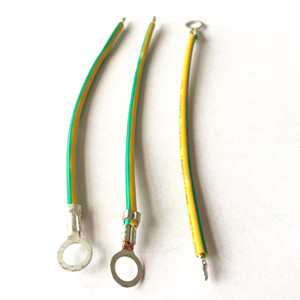 Personalizzato varie dimensioni 4 6 8 10 1/4 5/16 <span class=keywords><strong>3</strong></span>/8 1/2 anello linguetta terminale forcella forcella terminale a pavimento cablaggio - Product Image 6