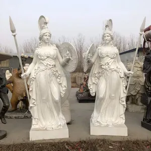 <span class=keywords><strong>Escultura</strong></span> de Fibra de Vidrio de la Figura Mitológica Griega de <span class=keywords><strong>Atenea</strong></span>, Tamaño Grande, en Existencia, para la Venta - Product Image 1