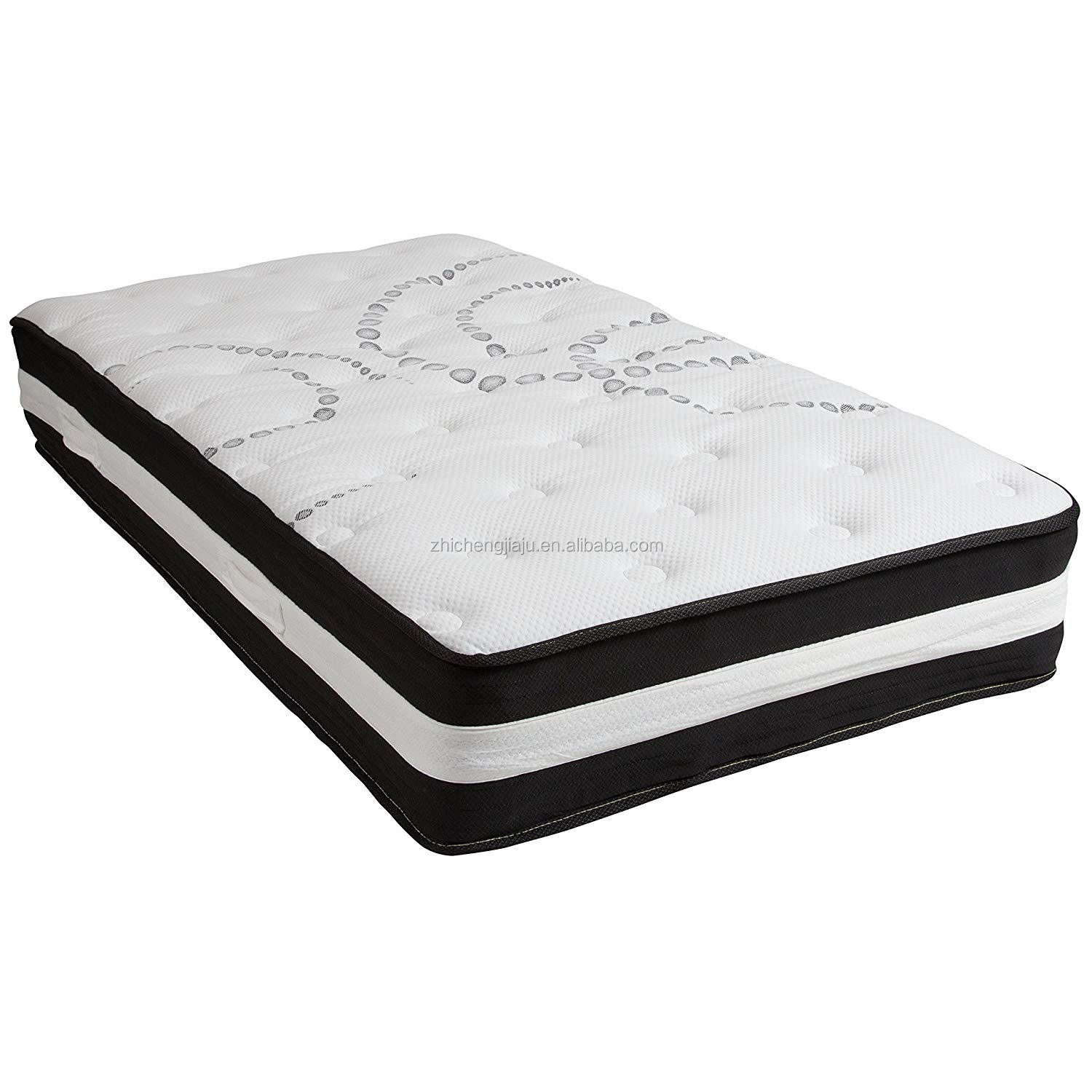 Prêt à expédier Jacquard matelas à Ressorts ensachés en tissu grossiste de Chine de prix usine D'OEM/ODM