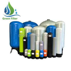 Fiber Glass Water Treatment Tanks 0818 FPR Water Filter Tank For Industrial RO System